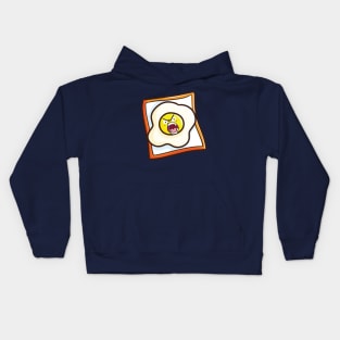 Angry Fried Egg Kids Hoodie